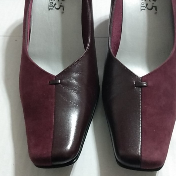 Ladies Villagers Burgundy Shoes Size 8 Make An Offer - Picture 6 of 12